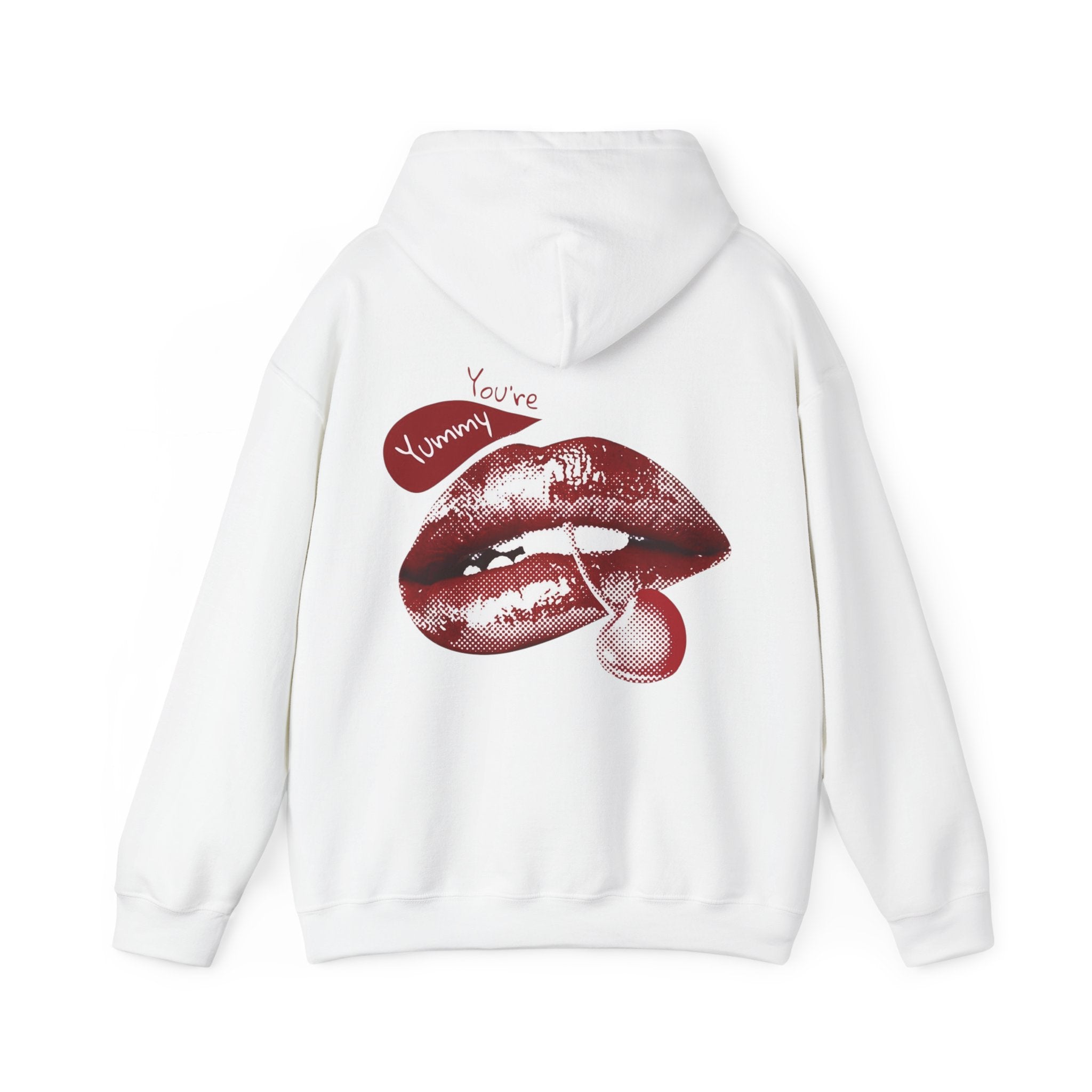 Yummy Lips Graphic Hoodie 