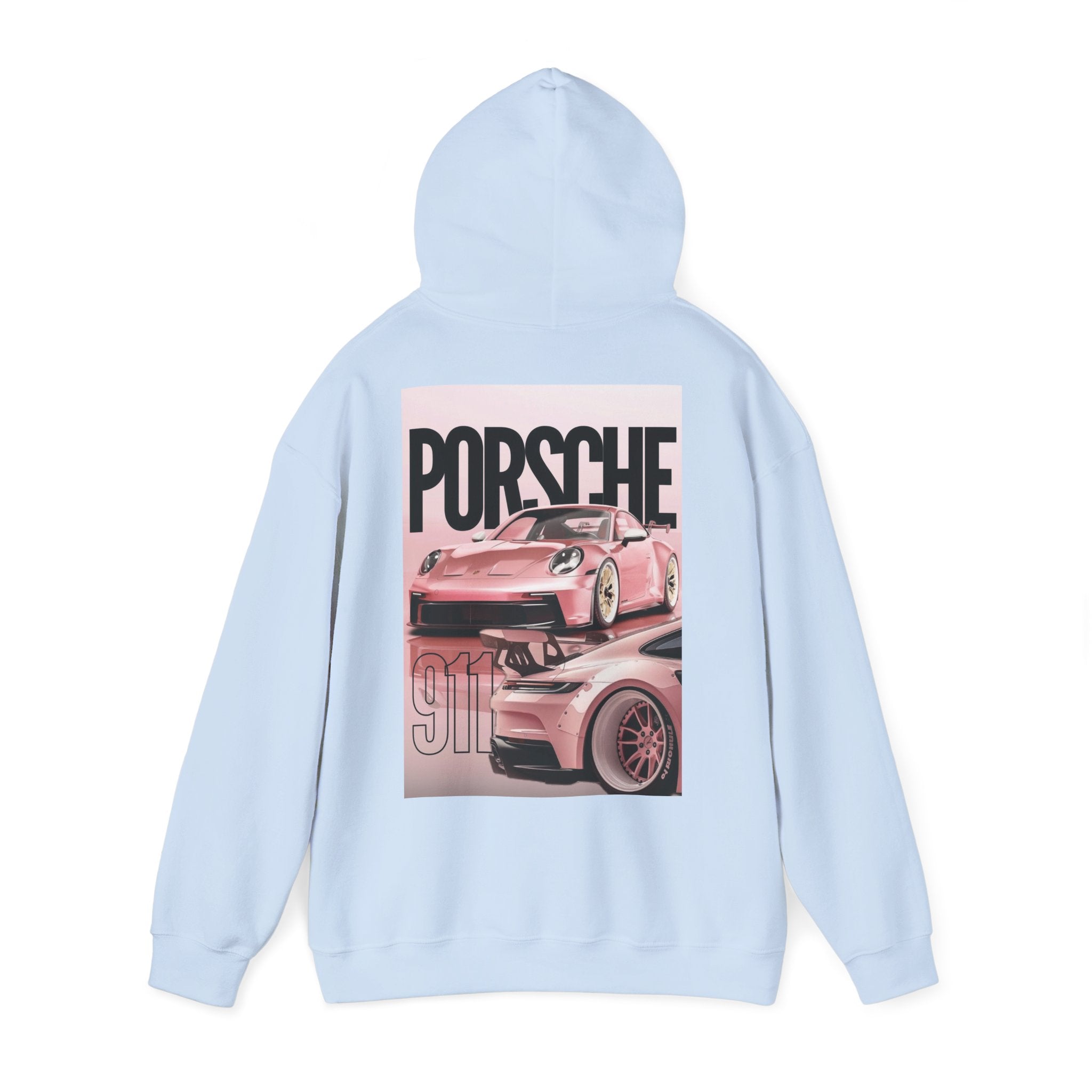 Porsche 911 Pink Hoodie 