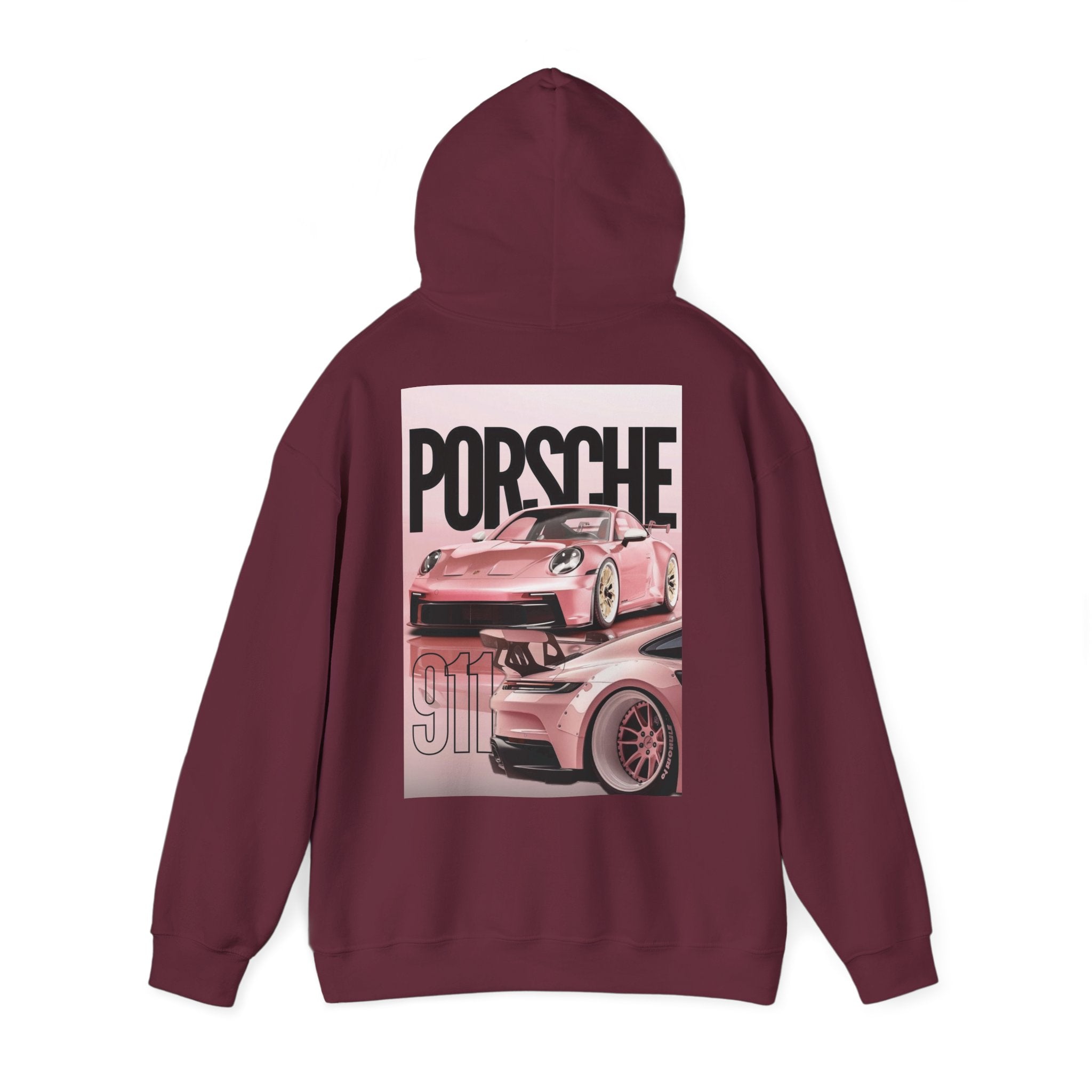 Porsche 911 Pink Hoodie 