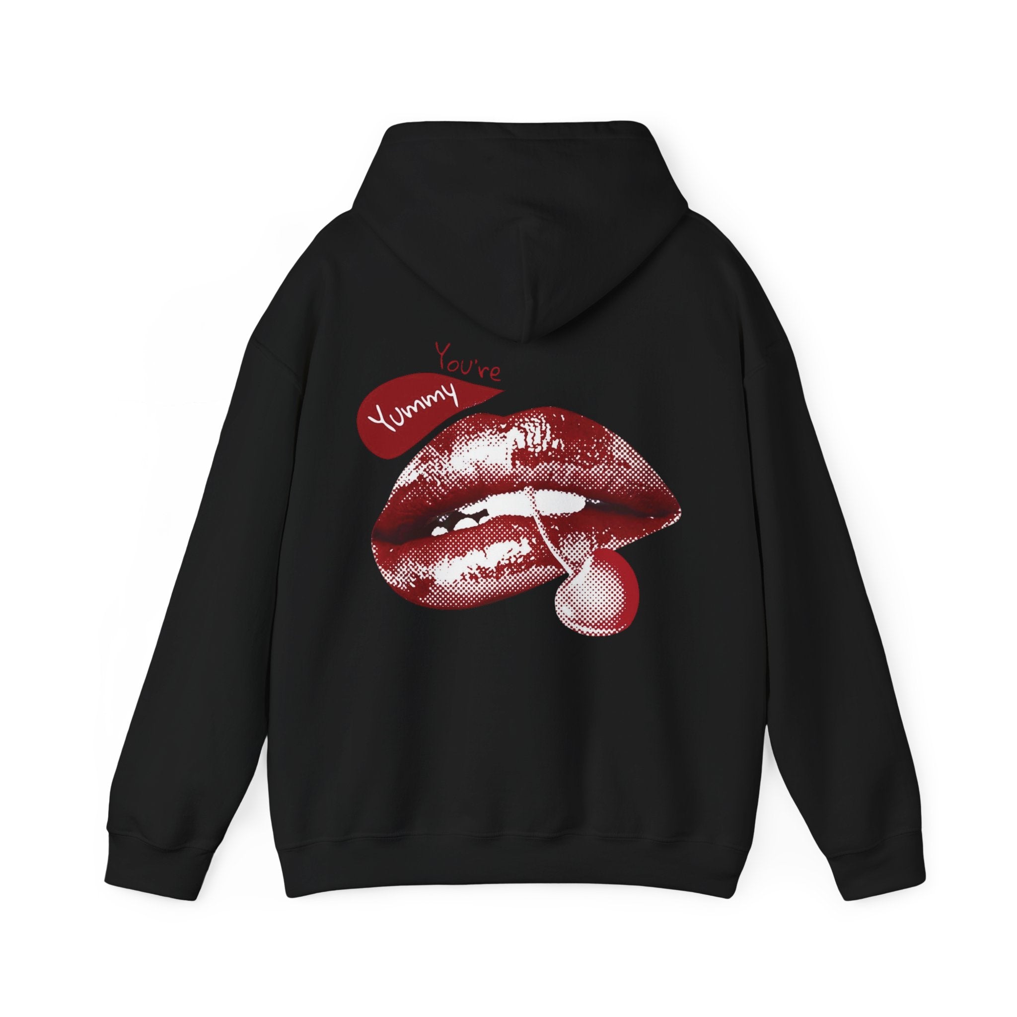 Yummy Lips Graphic Hoodie 