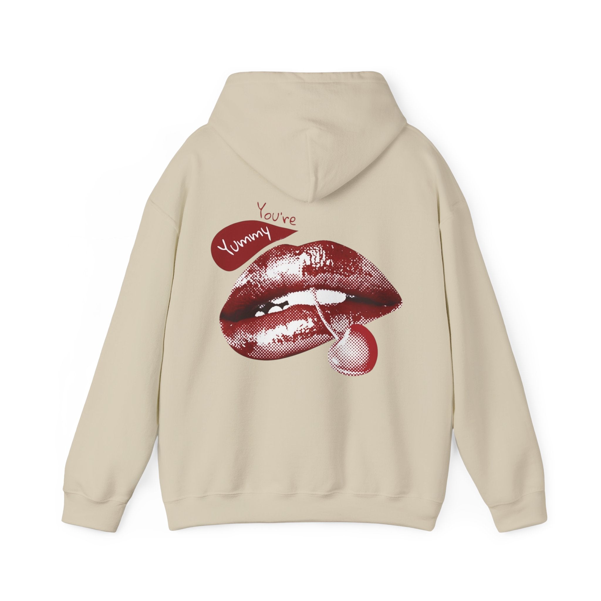 Yummy Lips Graphic Hoodie 