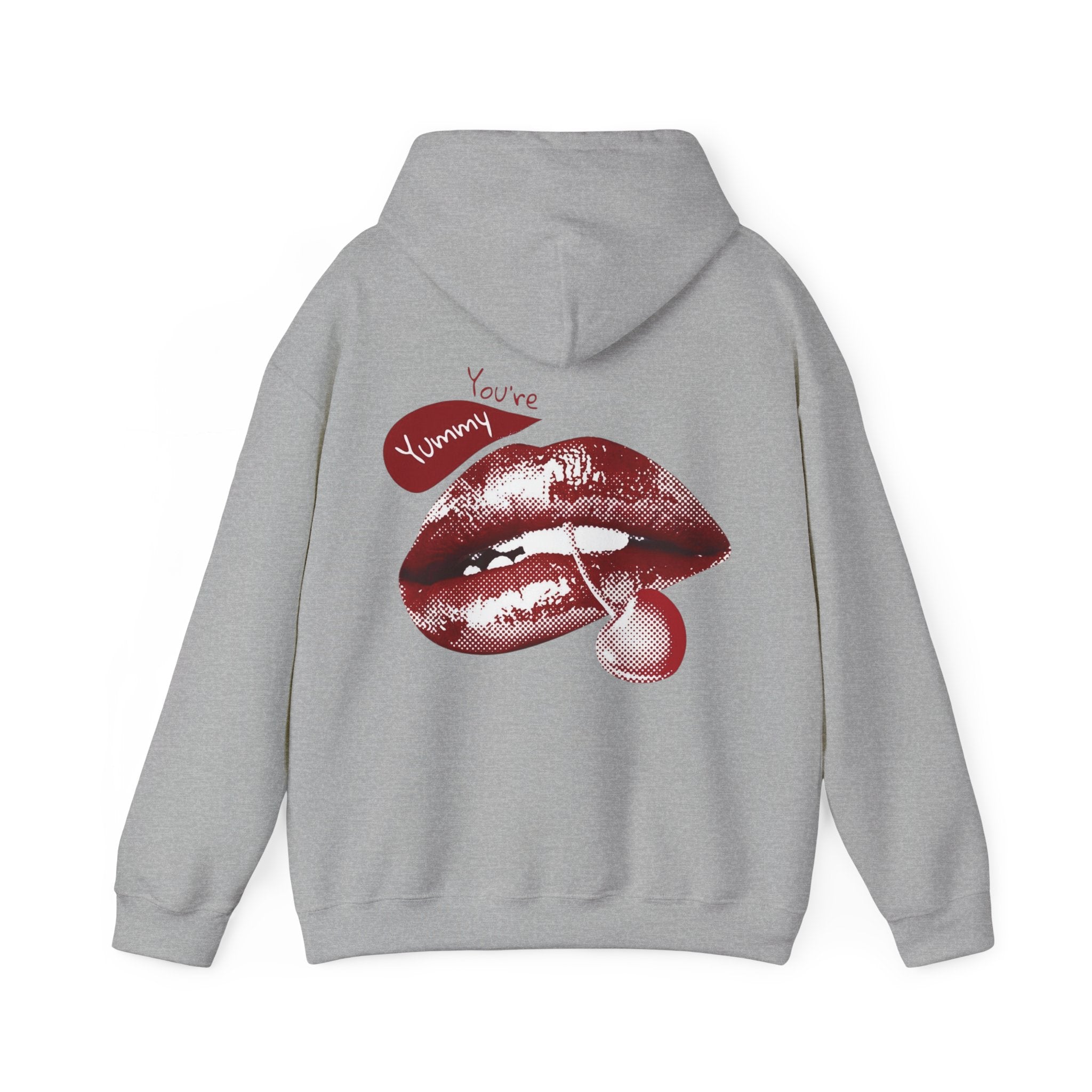 Yummy Lips Graphic Hoodie 